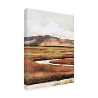 Victoria Borges 'Mountain Field I' Canvas Art