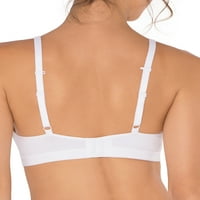 Fruit of the Loom Női Wirefree Pamut Bralette, 2-csomag, stílus-FT799PK