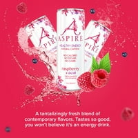Aspire Healthy Energy Drinks Raspberry + Acai Oz
