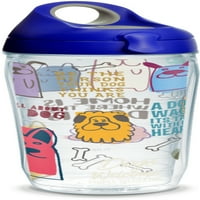 Tervis Dog Sayings Made in USA kettős falú szigetelt Tumbler Travel Cup hideg és meleg italokat tart , 24oz vizes palack,