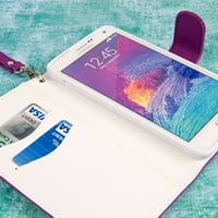Fle Flip Wallet Case a Samsung Galaxy Note 4 -hez