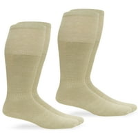 Jefferies Socks Férfi Katonai Nedvesség Wicking Ultra-Dri elülső párna harc a borjúcsizma-zokni csomag felett