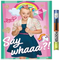 JoJo Siwa-Mondja Whaa Fali Poszter, 22.375 34