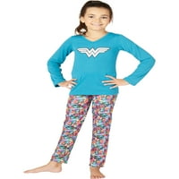 Lány csoda nő Logo jóga pizsama alvás szett