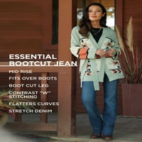 Wrangler Női Essentials Bootcut Jean