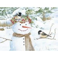 Chickadee Snowman puzzle - PC