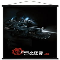 Gears of War-Teaser Key Art fali poszter mágneses kerettel, 22.375 34