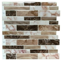 Hosszú King Peel és Stick csempe Backsplash a konyha márvány Design, lapok