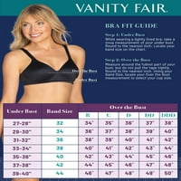 Vanity Fair női test ragyog teljes lefedettség Wirefree melltartó, stílus 72298