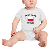nem kiabálok, Lengyel aranyos baba Body baba ruhák vagyok