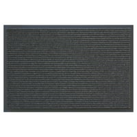 Calloway Mills fenséges rács beltéri kültéri vinil által támogatott kereskedelmi szőnyeg, világosszürke 2 '3'