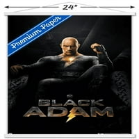 Képregény film Fekete Ádám-trón egy lapos fali poszter mágneses kerettel, 22.375 34