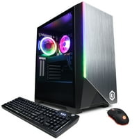 CyberPowerPC Gamer Master asztali torony számítógép, AMD Ryzen 3700X, 16 GB RAM, NVIDIA GeForce RT 3060, 1 TB HDD és