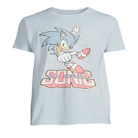 Sonic the Hedgehog férfi és nagy férfi grafikus póló