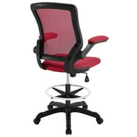 Modway Veer Drafting szék piros
