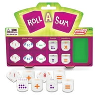 Roll a Sum Junior Learning For Ages 5-Grade Grade Learning, matematikai számolás számítás, tökéletes otthoni iskola,