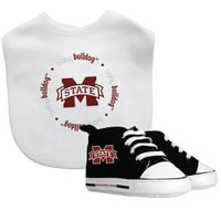 Baba fanatikus ajánlat és cipő - NCAA Mississippi State Bulldogs-fehér Unise csecsemő ruházat
