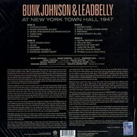 Emeletes & ólom hasa-emeletes Johnson & Leadbelly A New York - i Városházán-Vinyl