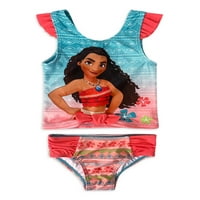 Moana Baba Kisgyermek Lány Tankini Fürdőruha