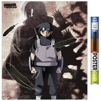 Naruto Shippuden-Itachi Uchiha Fali Poszter, 22.375 34