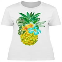 Nyári friss ananász póló nők-kép: Shutterstock, Női 3x-nagy