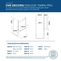 Ove dekorok Tampa-Pro 53-in. W in.