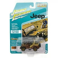 Jeep CJ-Mocha Barna metál arany sas grafika klasszikus arany gyűjtemény sorozat limitált kiadás világszerte öntött