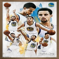 Golden State Warriors-Stephen Curry Fali Poszter, 22.375 34