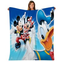 Donald kacsa dobja takaró könnyű Ultra puha takaró ágynemű könnyű dekoratív ajándék