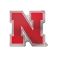 Nebraska Prime Metallic Auto Emblem