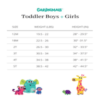 Garanimals baba és kisgyermek fiú hosszú ujjú grafikus póló, méretek 12m-5T