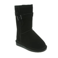 Gyerekek Bearpaw Val Youth Boot Black II Suede m