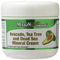 Mason vitaminok avokádó, teafa és Holt-tengeri ásványi testápoló krém, uncia