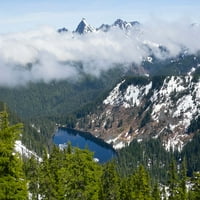 Washington állam-központi kaszkádok Kaleetan-csúcs és Pratt-tó Poszter Nyomtatás-Jamie és Judy Wild