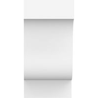 Ekena Millwork 4 W 8 H 36 L Standard Newport építészeti minőségű PVC szarufa farok