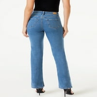 Sofia Jeans Női Eden Slim Straight Super High Rise Classic 90 -es évek farmer