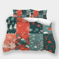 3D ágytakarók rajzfilm virágok ágytakarók karácsonyi rácsok divatos dekoráció paplanhuzat ruhák