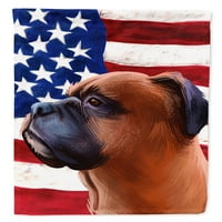Caroline kincsei Boxer kutya amerikai zászló kerti zászló