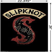 Slipknot-Patch Fali Poszter, 22.375 34