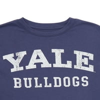 Grayson Social Yale hosszú ujjú, túlméretezett póló és kerékpáros rövidnadrág, 2 darabos ruhakészlet, méretek 7-18