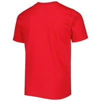 Ifjúsági piros Texas Rangers ismétlődő logó póló