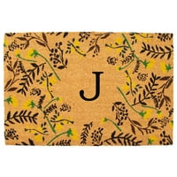 Lily Bliss Monogram Doormat, 24 36