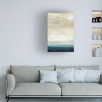 Suzanne Nicoll 'Blue Bands' Canvas Art