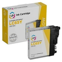 LD kompatibilis LC65Y magas hozamú sárga patron. Az MFC-5890CN, MFC-5895CW, MFC-6490CW és MFC-6890CDW nyomtatók használatára