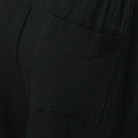 Bowake Férfi Pamut és vászon rövidnadrág Sport Multi-pocket Egyszínű ötpontos nadrág