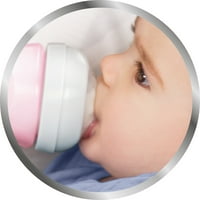 Philips Avent BPA mentes természetes rózsaszín cumisüvegek, uncia, csomag