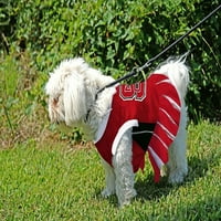 Háziállatok First College NC State Wolfpack pompomlány, Méretes kedvtelésből tartott ruha. Engedéllyel rendelkező kutyaruházat