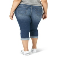 Lee Women's Plus Size Capri