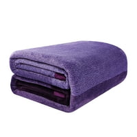 Egyedi alku gradiens flanel gyapjú ágy kanapé takaró lila 91 79