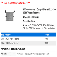 C kondenzátor - kompatibilis - Toyota Tacoma